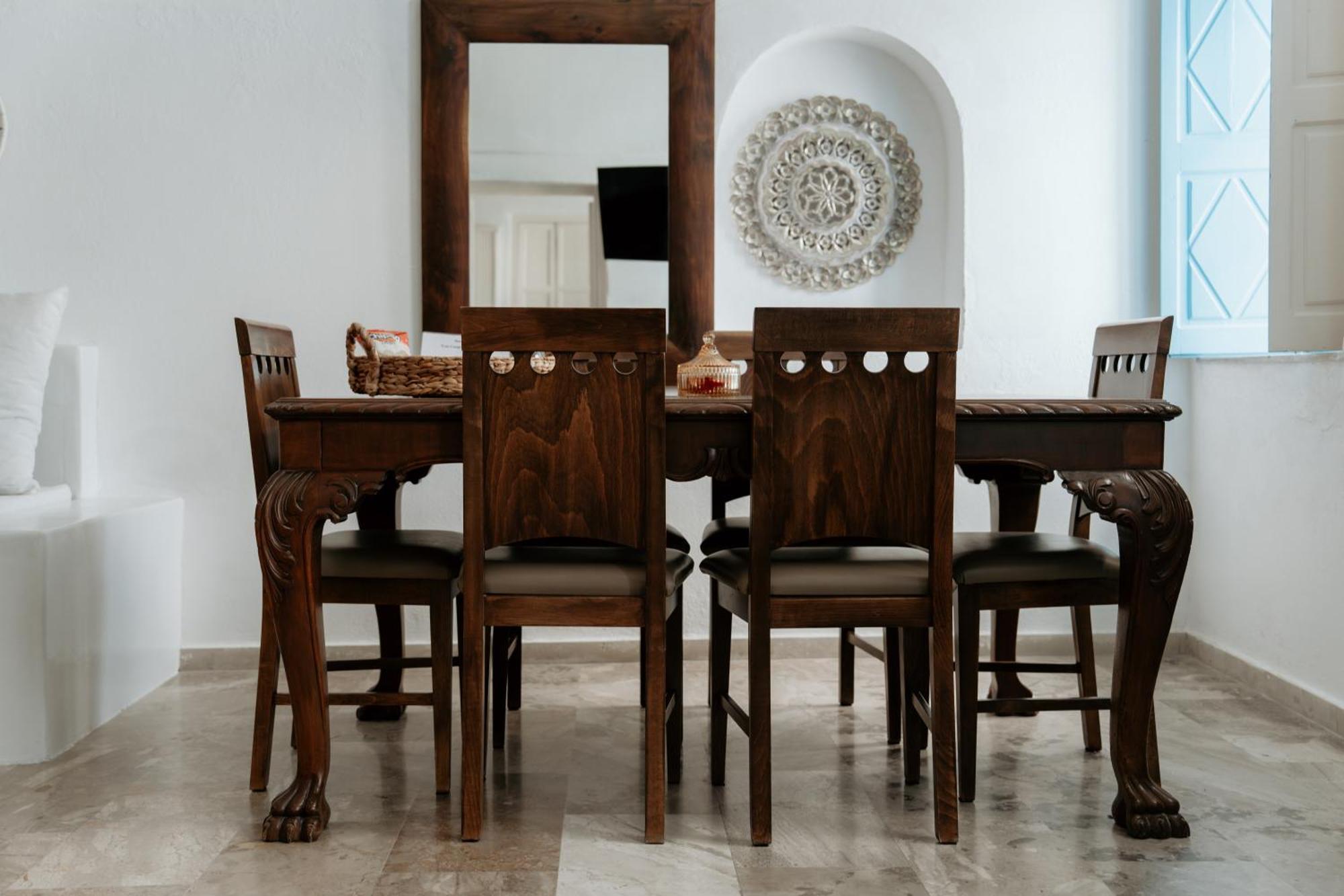 Simantiri Private Villa Megalochori  Bagian luar foto