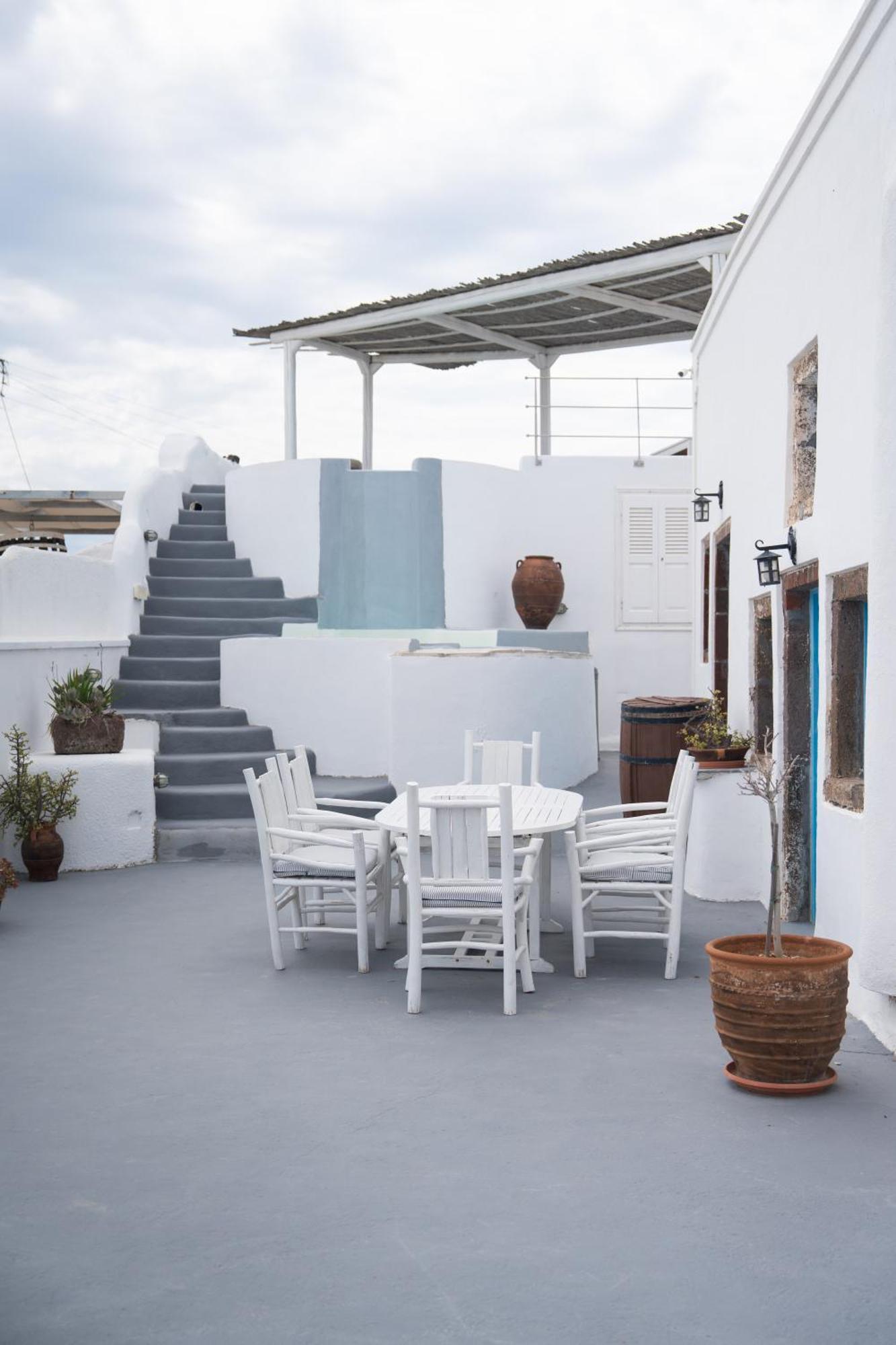 Simantiri Private Villa Megalochori  Bagian luar foto