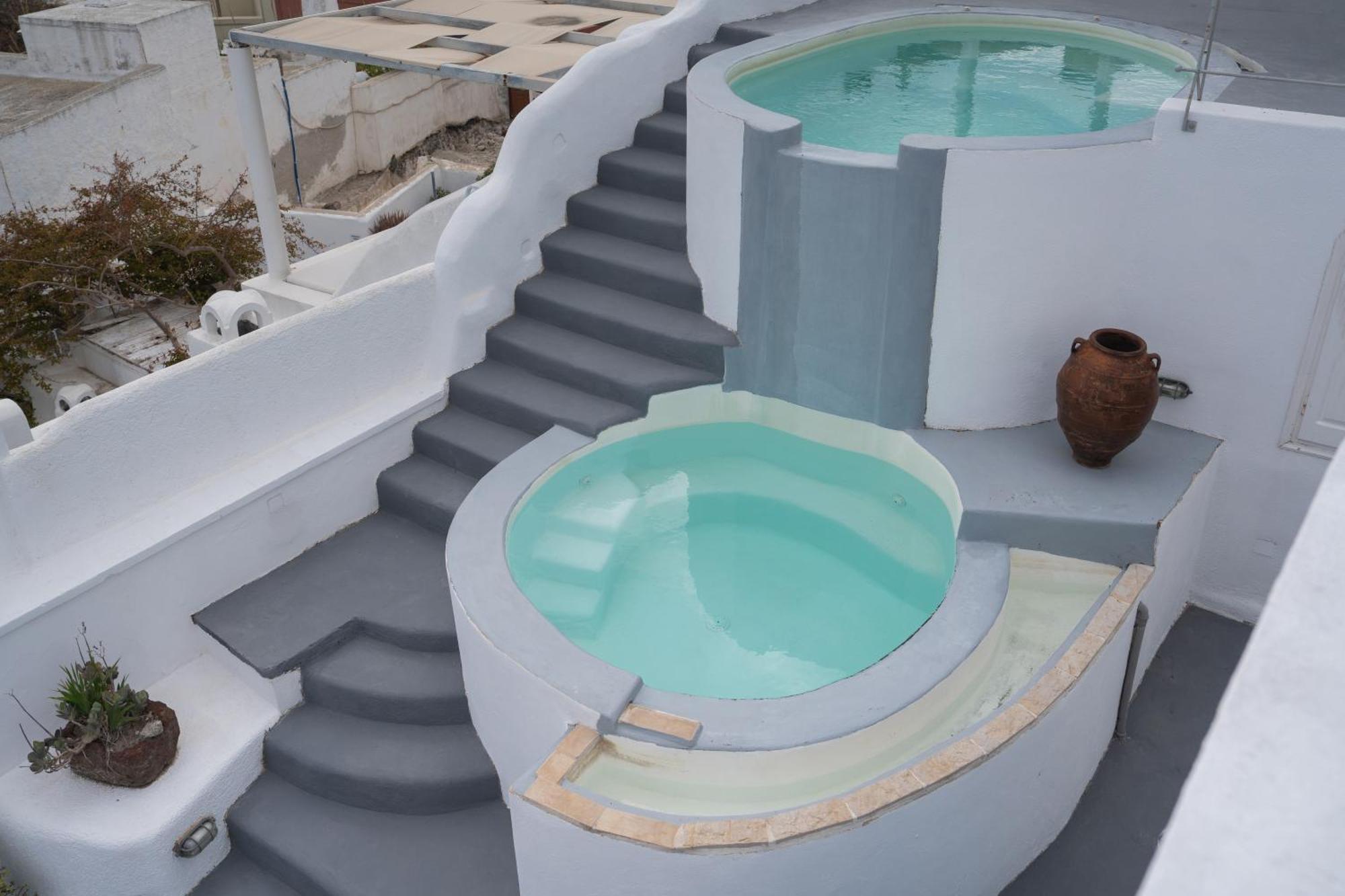 Simantiri Private Villa Megalochori  Bagian luar foto
