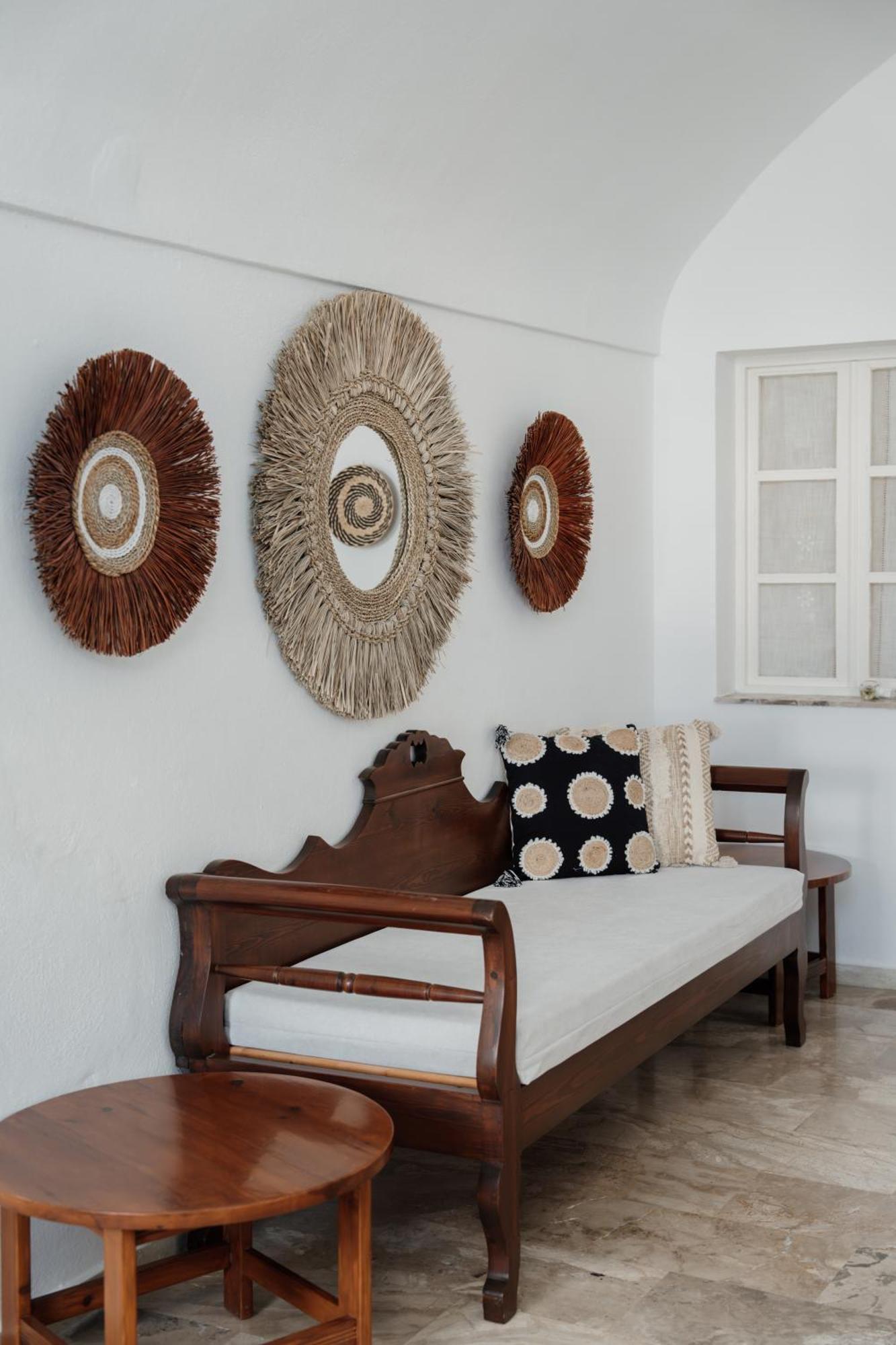 Simantiri Private Villa Megalochori  Bagian luar foto