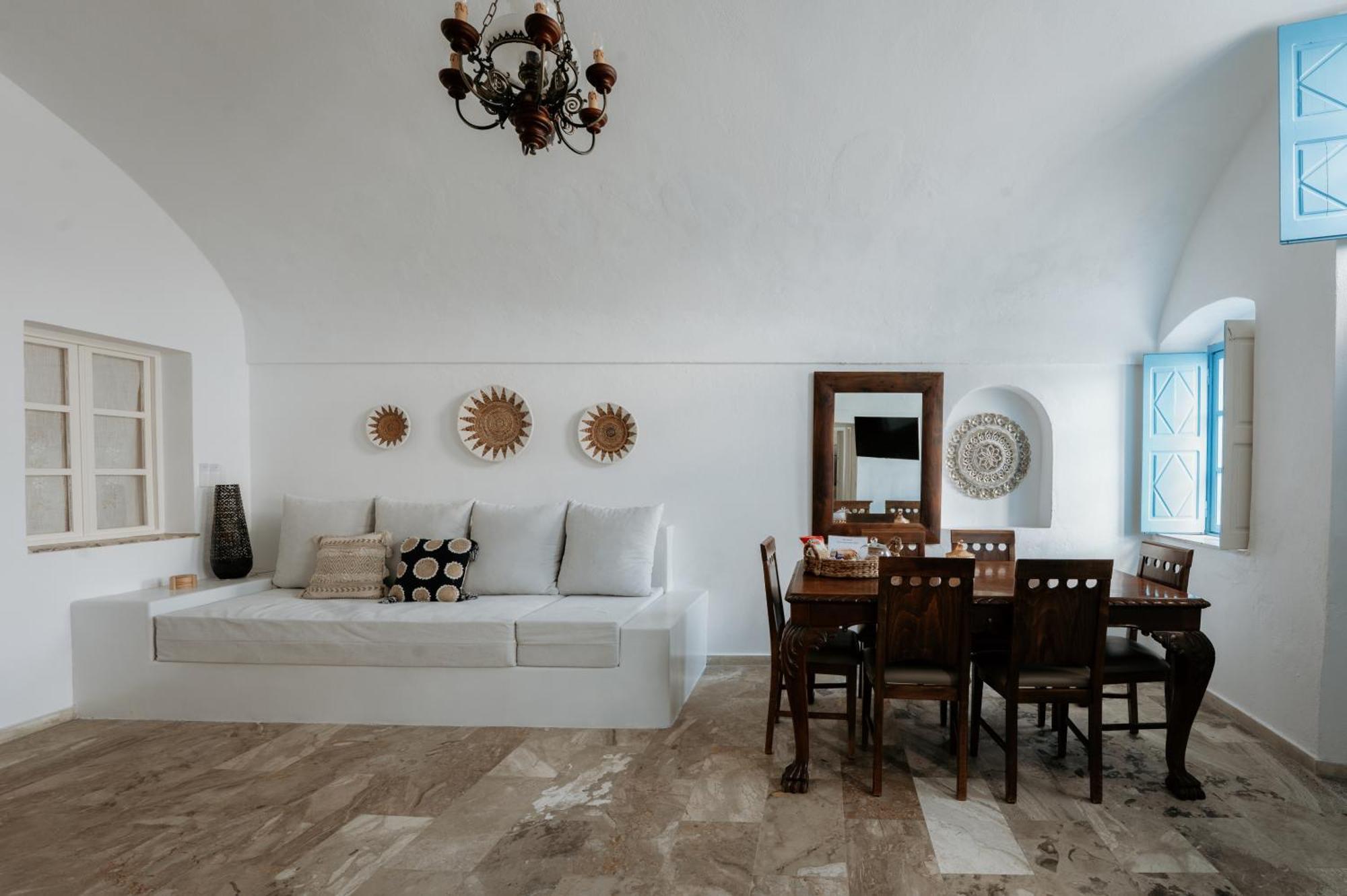 Simantiri Private Villa Megalochori  Bagian luar foto